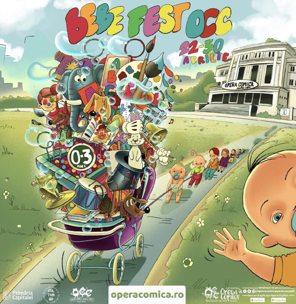„Bebe Fest OCC” revine în aprilie la Opera Comică pentru Copii