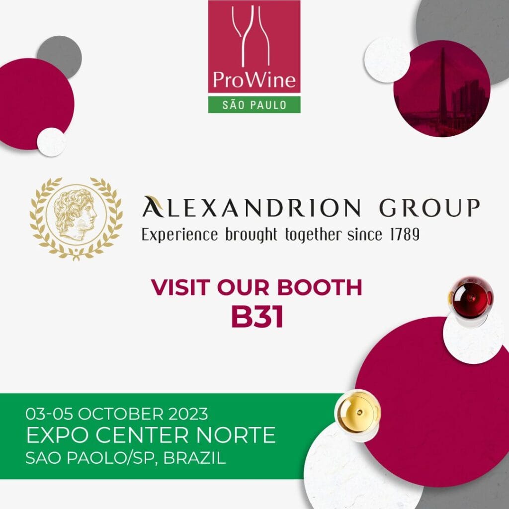 Alexandrion Group va fi prezent la ProWine São Paulo Alexandrion Group va fi prezent la ProWine São Paulo